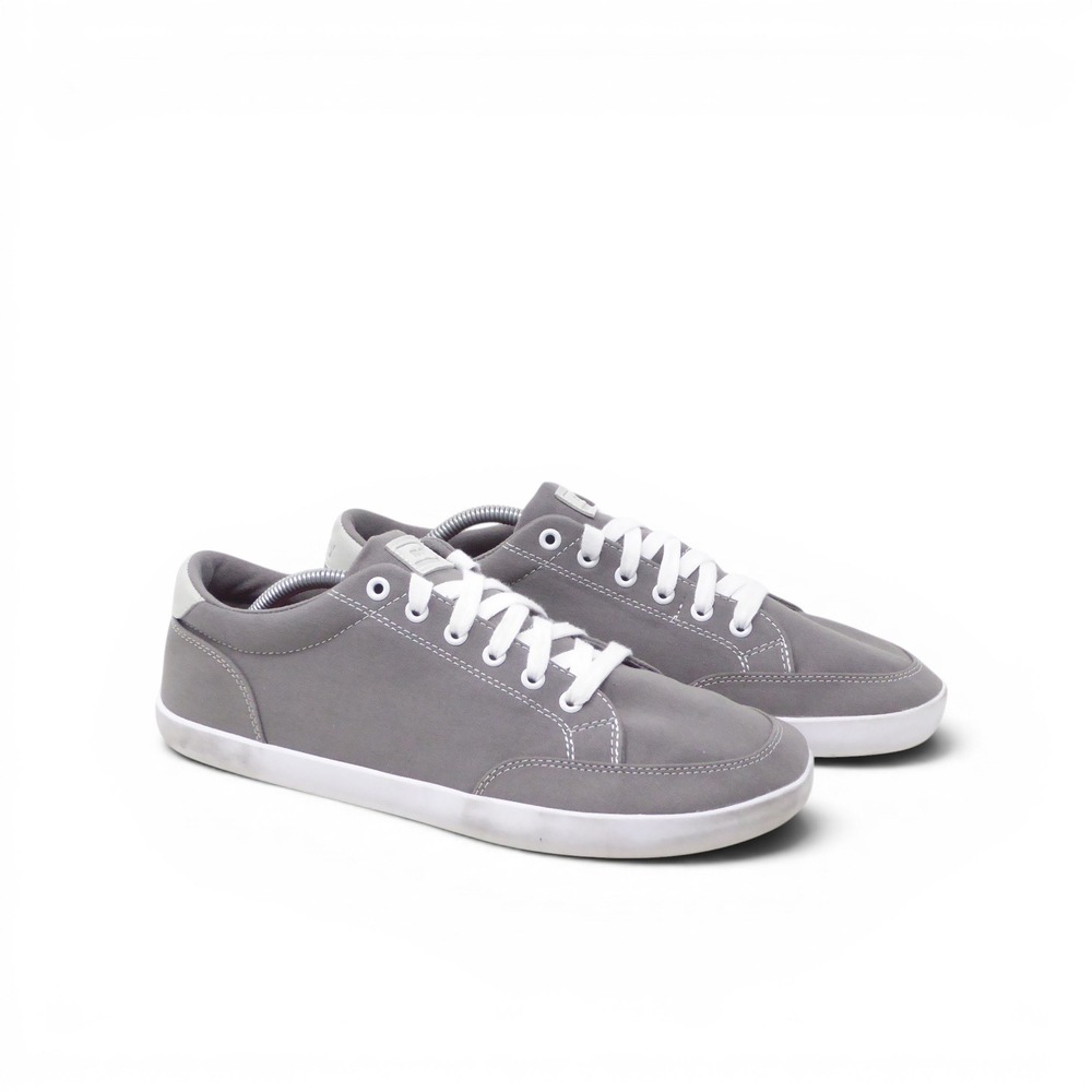 Splay Men Freestyle 3 Stone Grey Canvas Barefoot Sneakers Size 11.5